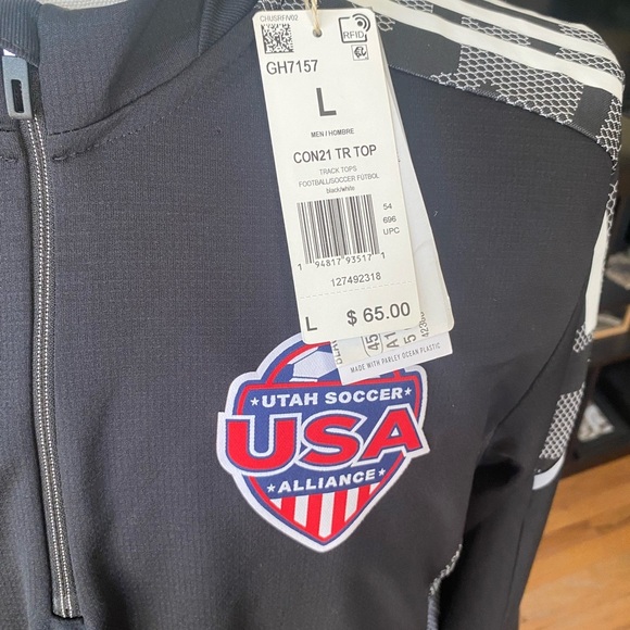 Adidas AEROREADY Training Top with the "Utah Soccer USA Alliance" SZ L - Picture 5 of 7